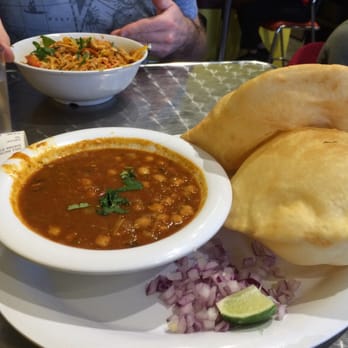 Neehee's - Chloe Bhature in front and Szechwan Spicy Noodles in back - Indian Near Me - Canton, Michigan Neehee's - Chloe Bhature in front and Szechwan Spicy Noodles in back - Indian Near Me - Canton, Michigan