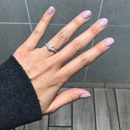 colour 444 shellac/gel $28.50. It took about 45 minuets. Thank you Lisa!