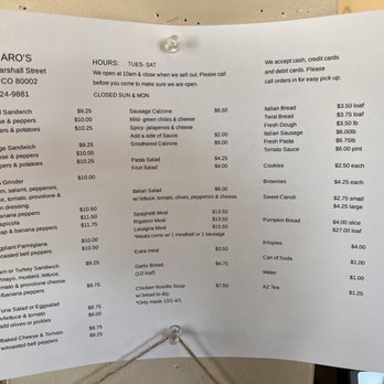 Gargaro's Italian Bakery - Menu - Bakeries Near Me - Arvada, Colorado Gargaro's Italian Bakery - Menu - Bakeries Near Me - Arvada, Colorado