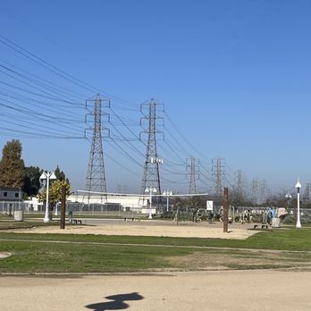 Salud Park - Volley ball court on sand. - Parks Near Me - Paramount, California