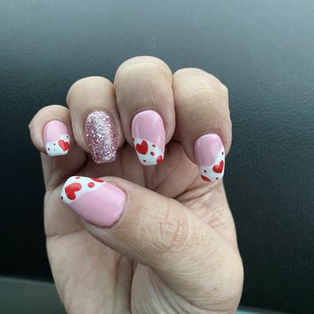 TY Nails - Valentine's Day nails 2023 - Nail Salons Near Me - Port Orchard, Washington