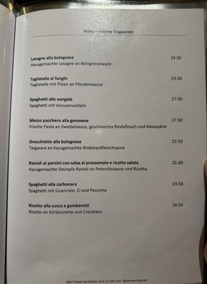 Menu photo 2 Osteria La Botte Muttenz, BL