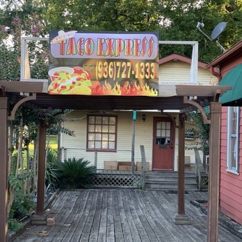 Taco Express - More outdoor space - Mexican Near Me - Coldspring, Texas