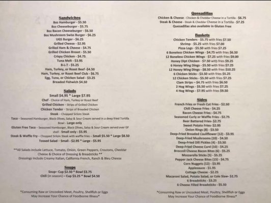 Menu photo 2 The Downey's Ulysses, PA