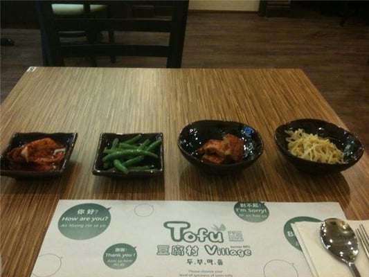 Photo of Tofu Village - House of Soon Tofu - Toronto, ON, CA. The appetizers
