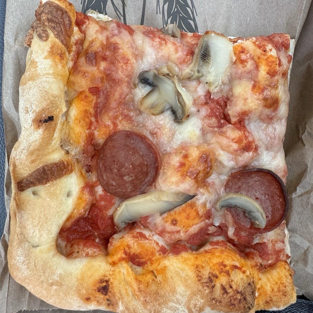 Four Seasons Bakery - Pepperoni and mushroom slice (just over $3) - Bakeries Near Me - Welland, Ontario Four Seasons Bakery - Pepperoni and mushroom slice (just over $3) - Bakeries Near Me - Welland, Ontario
