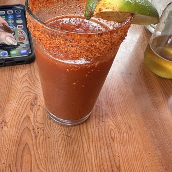 Wave Street Café - Modelo Michelada no ice - Breakfast & Brunch Near Me - Monterey, California Wave Street Café - Modelo Michelada no ice - Breakfast & Brunch Near Me - Monterey, California