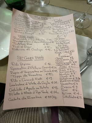 Menu photo 4 Vini e Vecchi Sapori Florence, FI