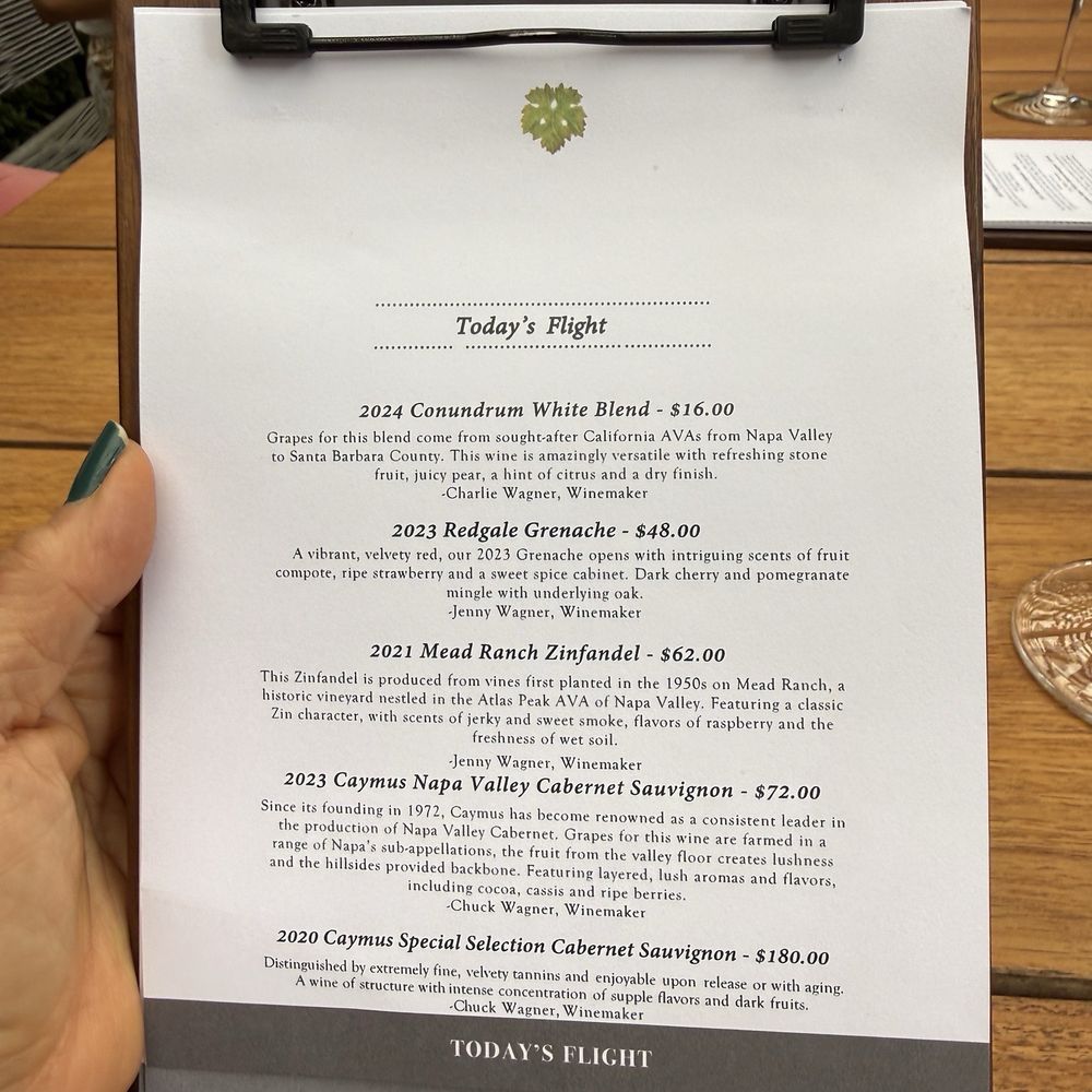 Caymus Vineyards - Wineries Near Me - Rutherford, California