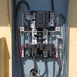 Bowman Electric - After Bowman Electric Frontload Panel Replaced