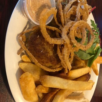 Cajun Cafe On the Bayou - Crab cakes with fries - Cajun/Creole Near Me - Pinellas Park, Florida Cajun Cafe On the Bayou - Crab cakes with fries - Cajun/Creole Near Me - Pinellas Park, Florida
