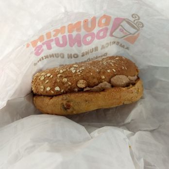 Dunkin' - Cinnamon brown sugar cream cheese on a toasted multigrain bagel. - Coffee & Tea Near Me - Manassas, Virginia Dunkin' - Cinnamon brown sugar cream cheese on a toasted multigrain bagel. - Coffee & Tea Near Me - Manassas, Virginia