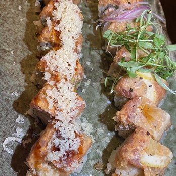 Karma Burlington - Left: crazy maki Right: the hipster maki - Asian Fusion Near Me - Burlington, Massachusetts Karma Burlington - Left: crazy maki Right: the hipster maki - Asian Fusion Near Me - Burlington, Massachusetts