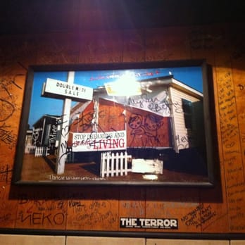Double Wide - Bathroom art - Dive Bars Near Me - Dallas, Texas Double Wide - Bathroom art - Dive Bars Near Me - Dallas, Texas