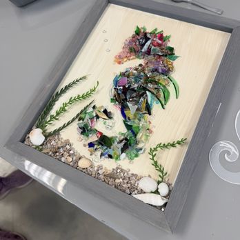 Shattered Glass - Art Classes Near Me - St. Pete Beach, Florida