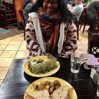 The Grain Cafe - Ruben Sandwich + Wet Burrito - Vegan Near Me - Long Beach, California
