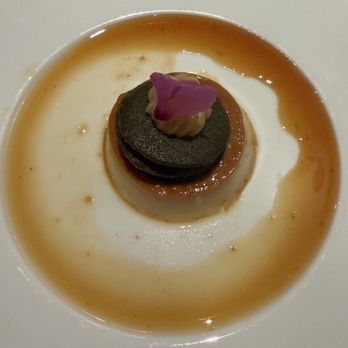 Opus at The Belfry House - Dessert: Cardamon Creme Carmel, Miso Apple Millefeuille, Pistachio Crisp - New American Near Me - Delavan, Wisconsin Opus at The Belfry House - Dessert: Cardamon Creme Carmel, Miso Apple Millefeuille, Pistachio Crisp - New American Near Me - Delavan, Wisconsin
