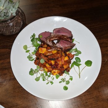 Le Mistral - Lamb with ratatouille - French Near Me - Brooklyn, New York