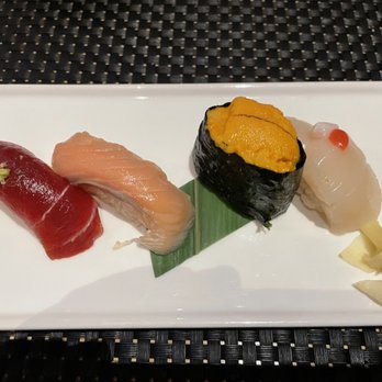 Sushi Taro - Tuna, White Salmon, California Uni, Scallop - Sushi Bars Near Me - Washington, DC, District of Columbia Sushi Taro - Tuna, White Salmon, California Uni, Scallop - Sushi Bars Near Me - Washington, DC, District of Columbia