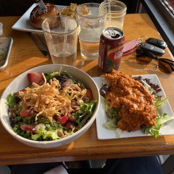 The Stillery Midtown - Strawberry Salad, Extra order of hot chicken - Pizza Near Me - Nashville, Tennessee The Stillery Midtown - Strawberry Salad, Extra order of hot chicken - Pizza Near Me - Nashville, Tennessee