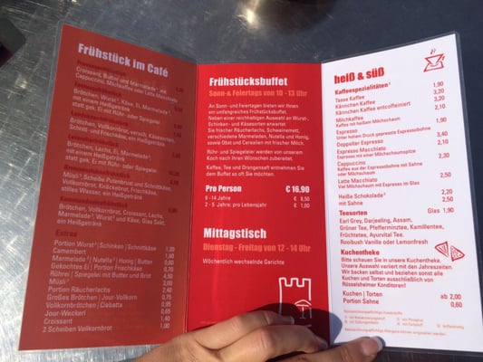 Menu photo 2 Cafe in der Festung Rüsselsheim, HE