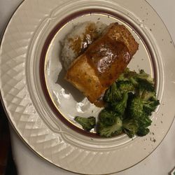 Piqua Country Club - Salmon - yum!