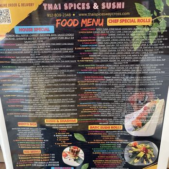 Thai Spice - Menu - Sushi Bars Near Me - Waycross, Georgia Thai Spice - Menu - Sushi Bars Near Me - Waycross, Georgia