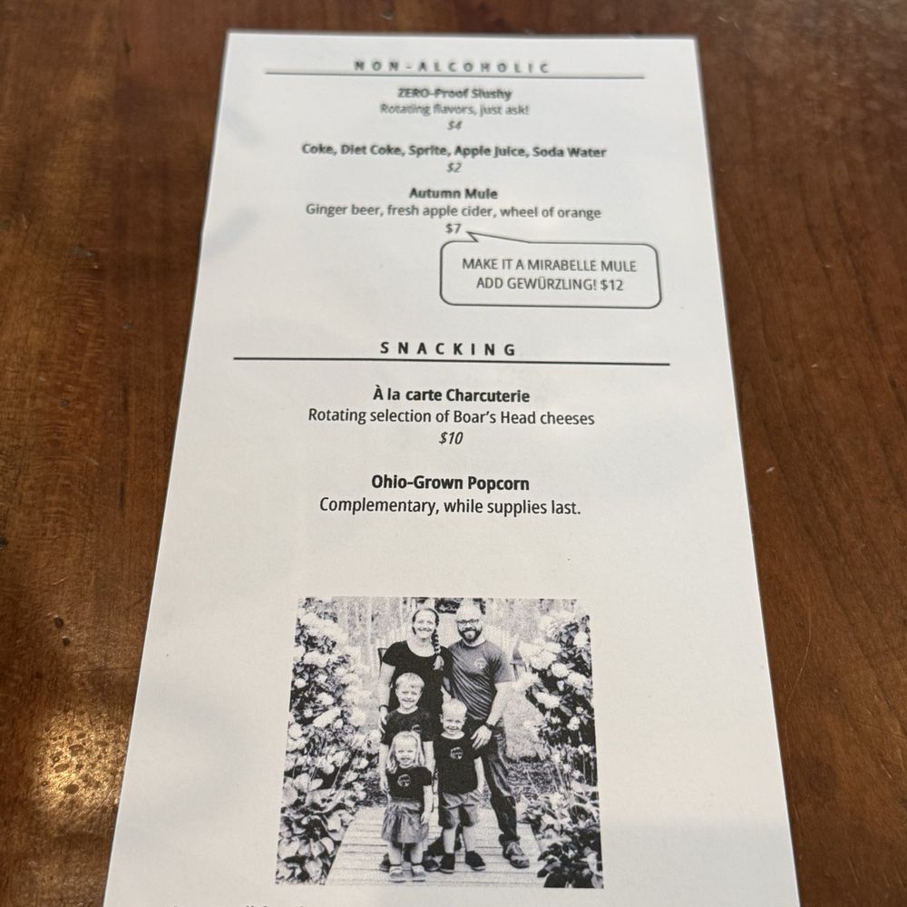 Mirabelle Farm & Vineyard - Wine Tasting Room Near Me - Ashville, Ohio