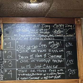 Bagels Your Way Cafe - Egg menu - Bagels Near Me - Medford, New York