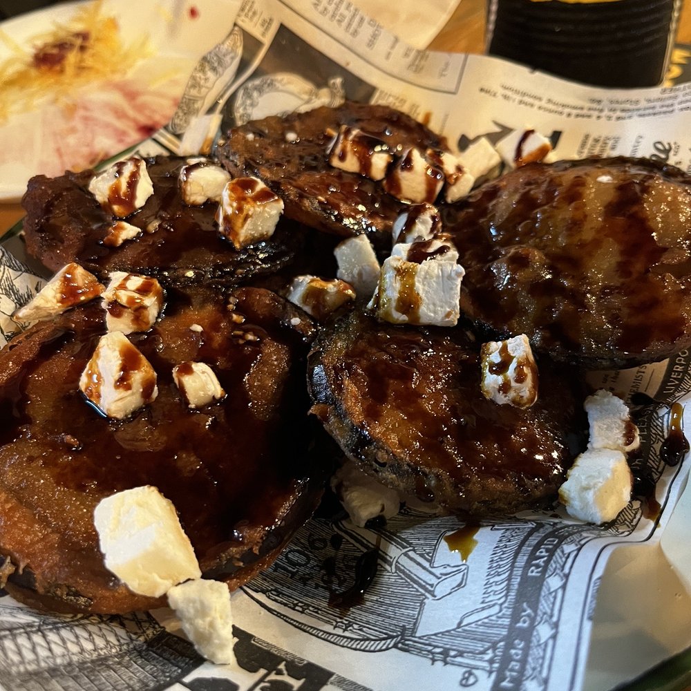 La Guapa - Fried aubergines - Vermouth Bars Near Me - Barcelona, B La Guapa - Fried aubergines - Vermouth Bars Near Me - Barcelona, B