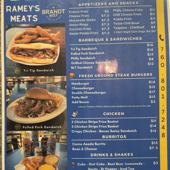 Blu in Cafe - Breakfast menu - Cafes Near Me - Borrego Springs, California