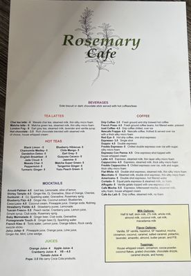 Menu photo 3 Rosemary Cafe Joliet, IL Menu photo 3 Rosemary Cafe Joliet, IL