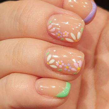Orchid Nails & Spa - Spring nails by Mimi - Nail Salons Near Me - Roseville, California