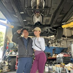 Ryan is so funny and helped me after my catalytic converter got stolen. Been going for years and is so sweet!