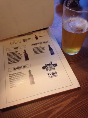 Menu photo 4 Tyris on Tap València, V