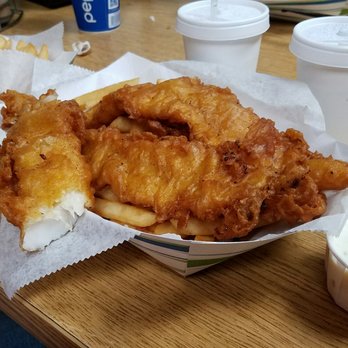 Harbor Fish & Chips - The fish and chips are delicious! I was really surprised by how large the portion sizes are. - Fish & Chips Near Me - Oceanside, California Harbor Fish & Chips - The fish and chips are delicious! I was really surprised by how large the portion sizes are. - Fish & Chips Near Me - Oceanside, California