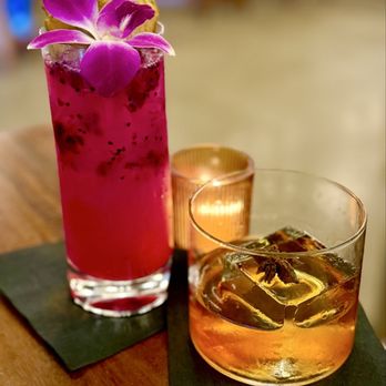 Kage Asian Bistro - Dragon Dance and Emperor Old Fashion - Pan Asian Near Me - Bakersfield, California