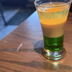 2 Gingers Inn - Irish Flag Shot  Melon, Baileys and grand marnier     DELISH!