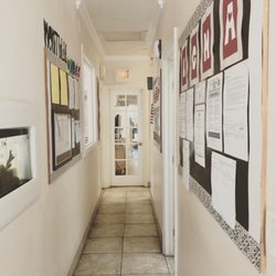 International Christian Montessori Academy of Orange - Newly cleaned hallways...come on in!