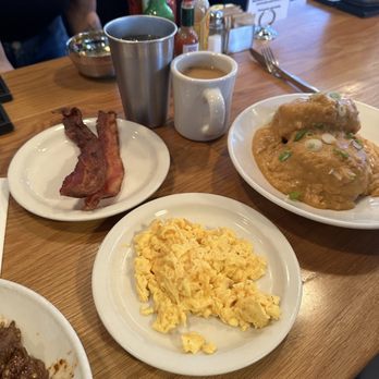 The Universal - Side of scrambled eggs and bacon - Breakfast & Brunch Near Me - Denver, Colorado The Universal - Side of scrambled eggs and bacon - Breakfast & Brunch Near Me - Denver, Colorado