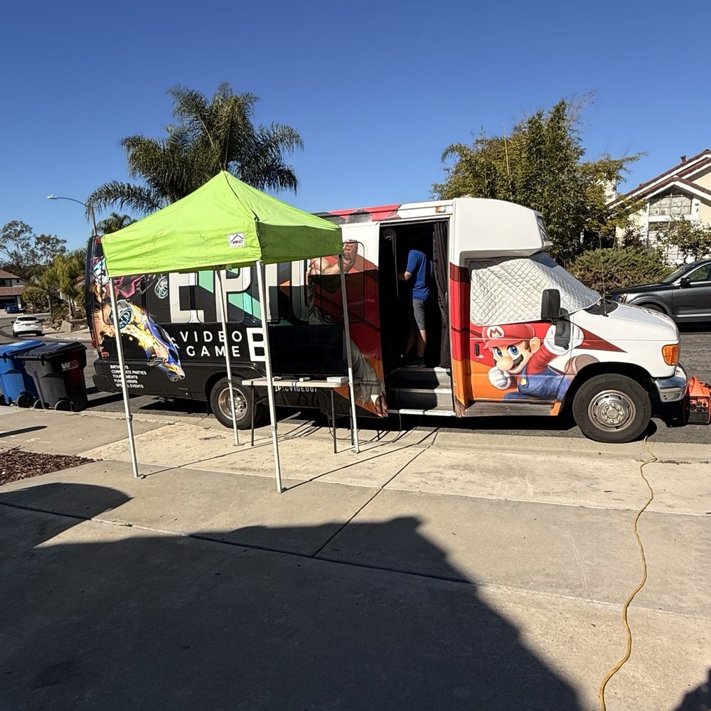 Epic Video Game Bus - Video Game Party Bus!!! - Game Truck Rental Near Me - Vista, California Epic Video Game Bus - Video Game Party Bus!!! - Game Truck Rental Near Me - Vista, California