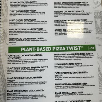 Pizza Twist - Chicken and plant-based menu - Pizza Near Me - Port Hueneme, California Pizza Twist - Chicken and plant-based menu - Pizza Near Me - Port Hueneme, California