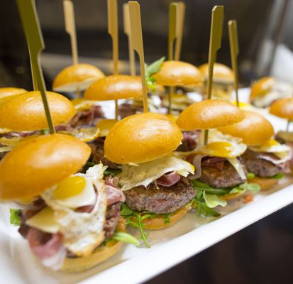 Black Iron Burger Theater District | Hamburger restaurant Bar by null