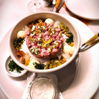 Carte Blanche - A5 Kagoshima Wagyu Tartare - Asian Fusion Near Me - Honolulu, Hawaii