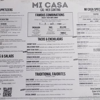 Mi Casa - Menu - Mexican Near Me - Costa Mesa, California Mi Casa - Menu - Mexican Near Me - Costa Mesa, California