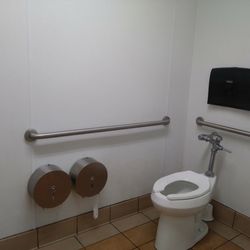 Restroom always decent