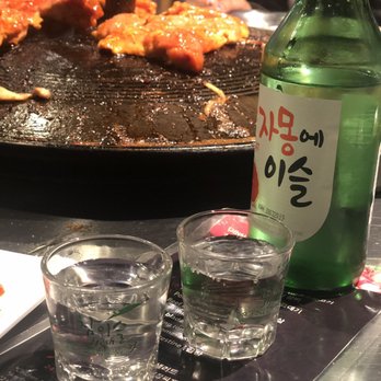 Won KBBQ - Spicy chicken and grapefruit soju - Korean Near Me - Bayside, New York