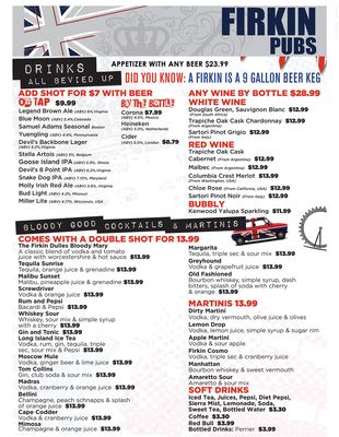 Menu photo 1 Firkin & Fox Dulles, VA Menu photo 1 Firkin & Fox Dulles, VA