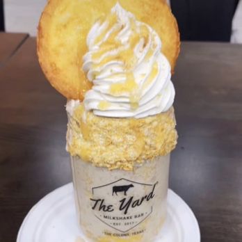 The Yard Milkshake Bar - Like Warm Apple Pie. It was simply amazing. ^.^ - Desserts Near Me - The Colony, Texas The Yard Milkshake Bar - Like Warm Apple Pie. It was simply amazing. ^.^ - Desserts Near Me - The Colony, Texas