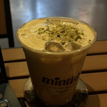 Mintish Coffee House - Pistachio Latte - Coffee & Tea Near Me - Seattle, Washington Mintish Coffee House - Pistachio Latte - Coffee & Tea Near Me - Seattle, Washington